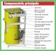 Boiler de apa calda cu acumulare din otel inoxidabil Motan tip BA120L-V1 - componente